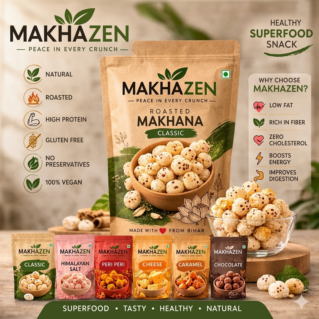 MakhaZen Roasted Makhana Classic
