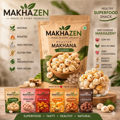 MakhaZen Roasted Makhana Classic